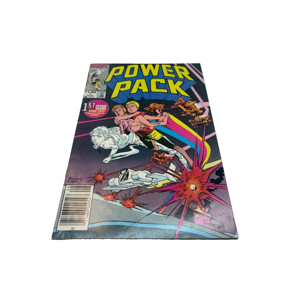 Marvel Comics Group Power Pack #1 1984 Power Play Louise Simonson June Brigman